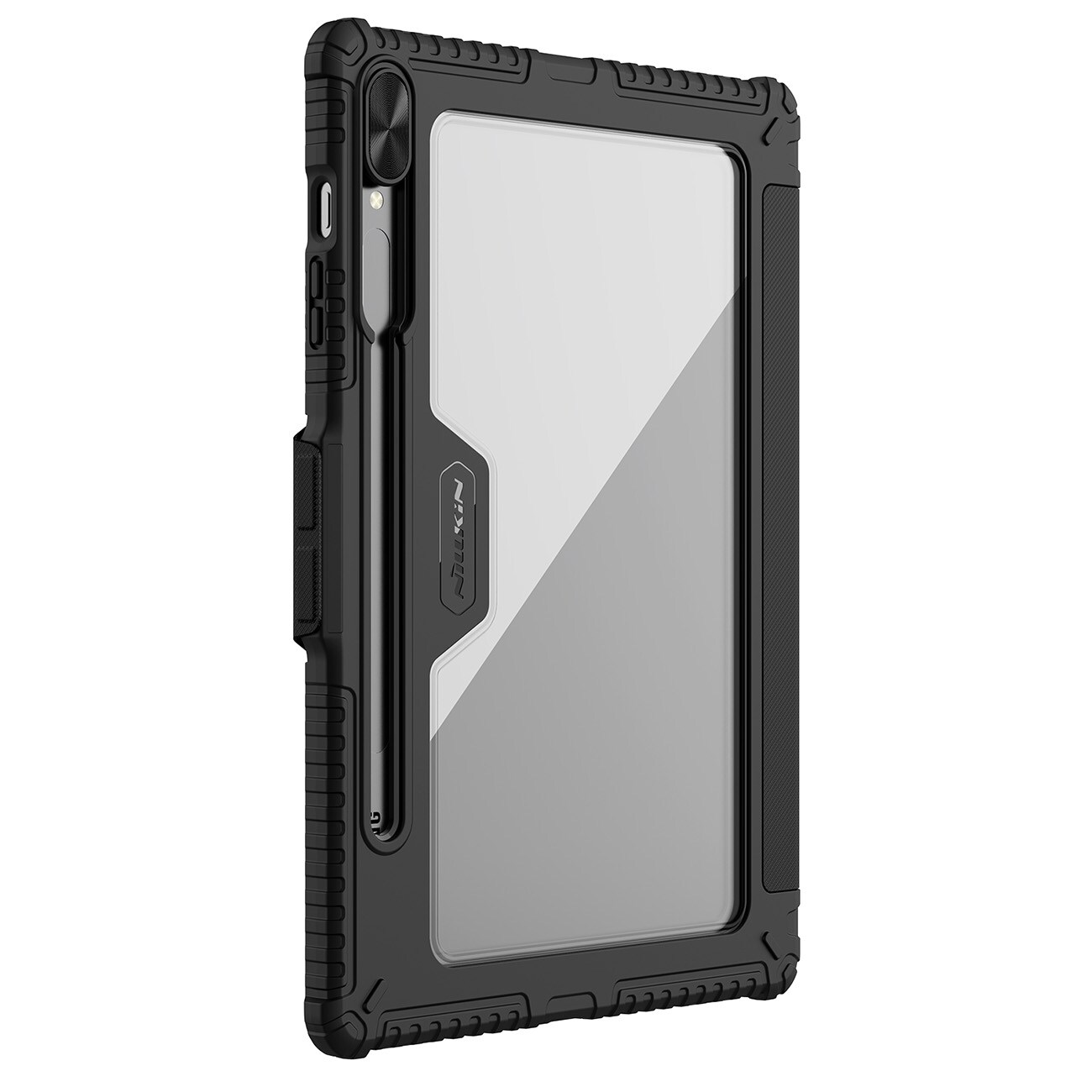 Nillkin Bumper Leather Case Pro kotelo Samsung Galaxy Tab S9+ - musta