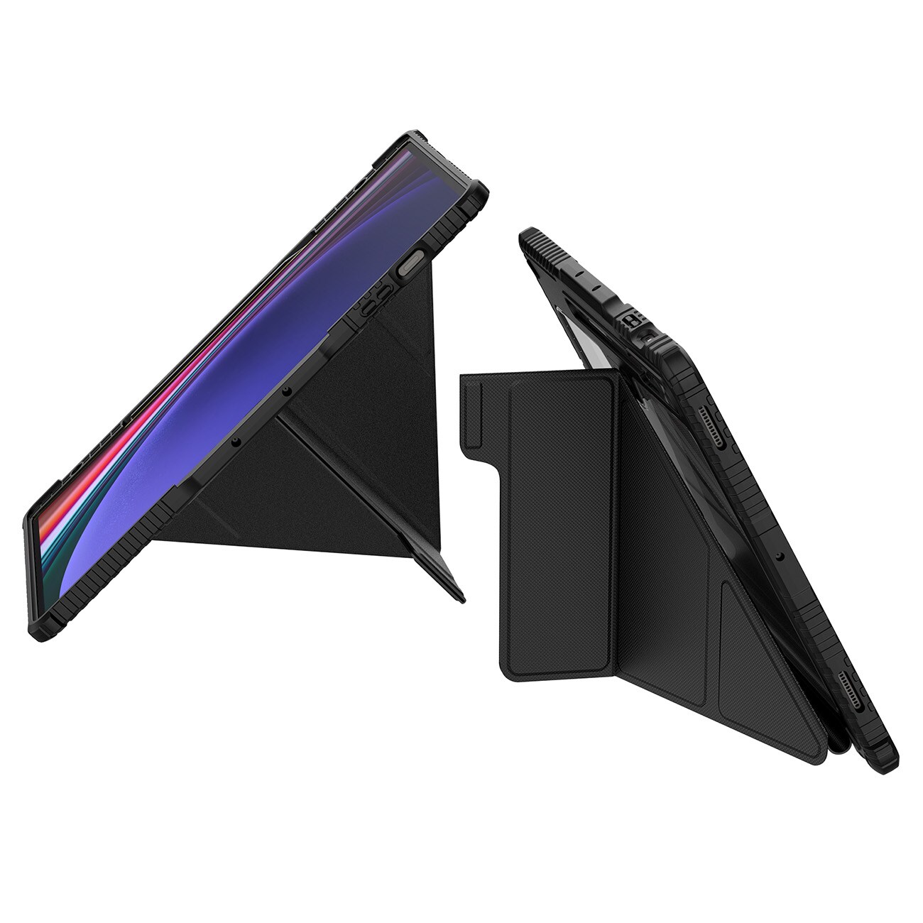 Nillkin Bumper Leather Case Pro kotelo Samsung Galaxy Tab S9+ - musta
