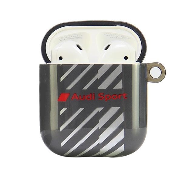 Audi IML Sport -kotelo AirPods 1 / 2 - musta
