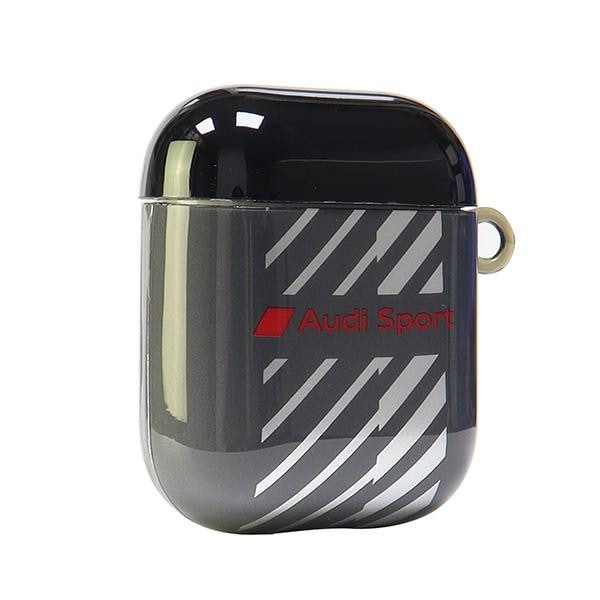 Audi IML Sport -kotelo AirPods 1 / 2 - musta
