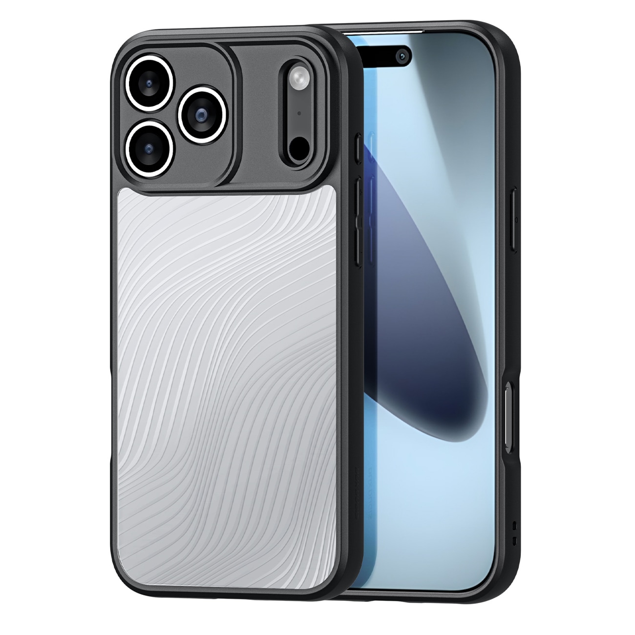 Dux Ducis Aimo kotelo iPhone 17 Pro:lle - Musta