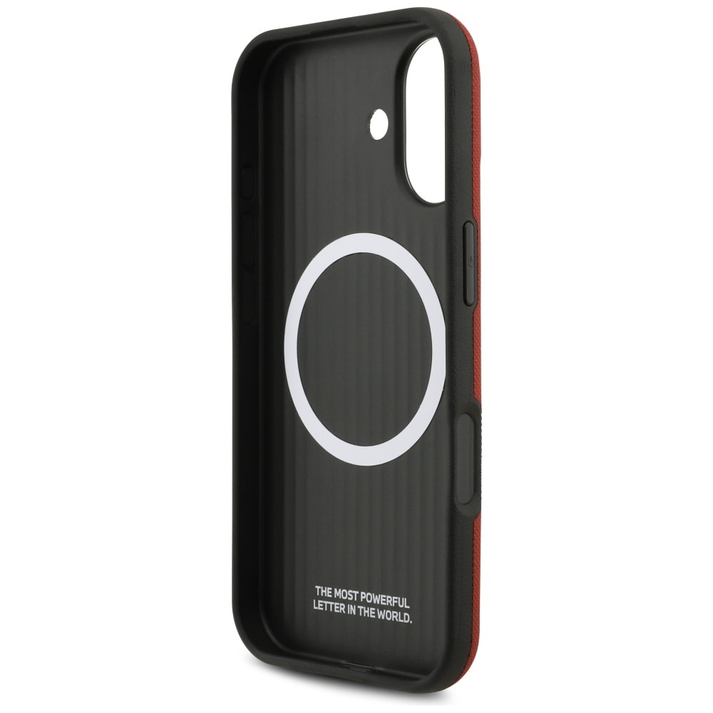 BMW M FW Metallilogo MagSafe-kotelo iPhone 17:lle - punainen