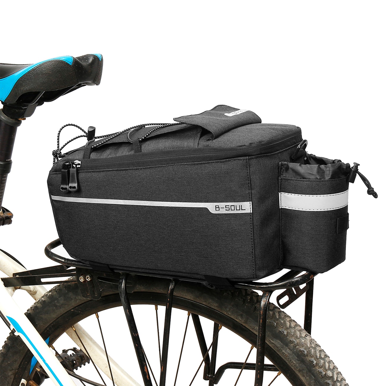 WYA26Y0S Thermal Bike Pannier laukku olkahihnalla - musta