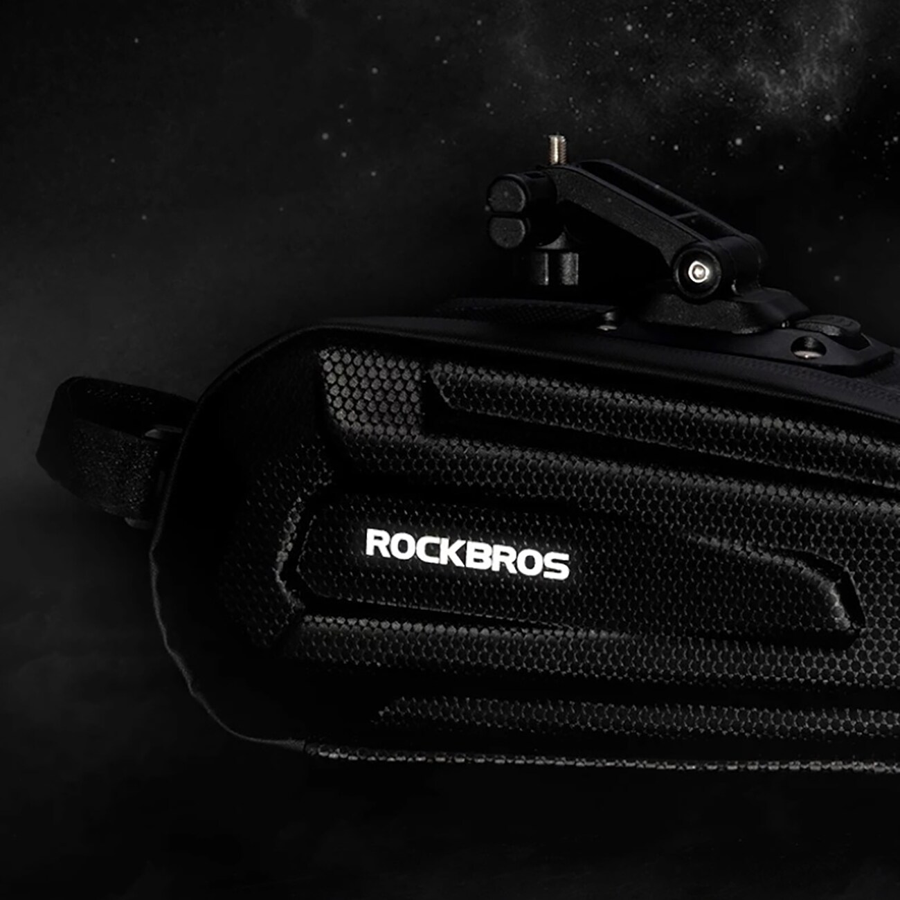 Rockbros B69 polkupyörän satulalaukku 1.8l helpolla vapautusjärjestelmällä - musta