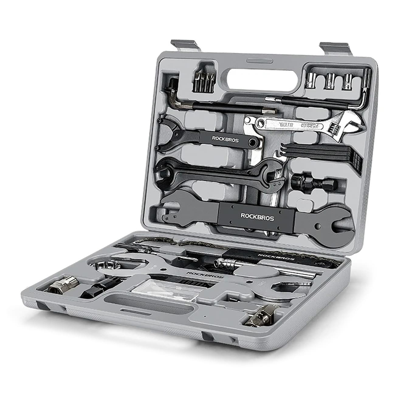 Rockbros 43210810001 polkupyörän korjaussarja - harmaa