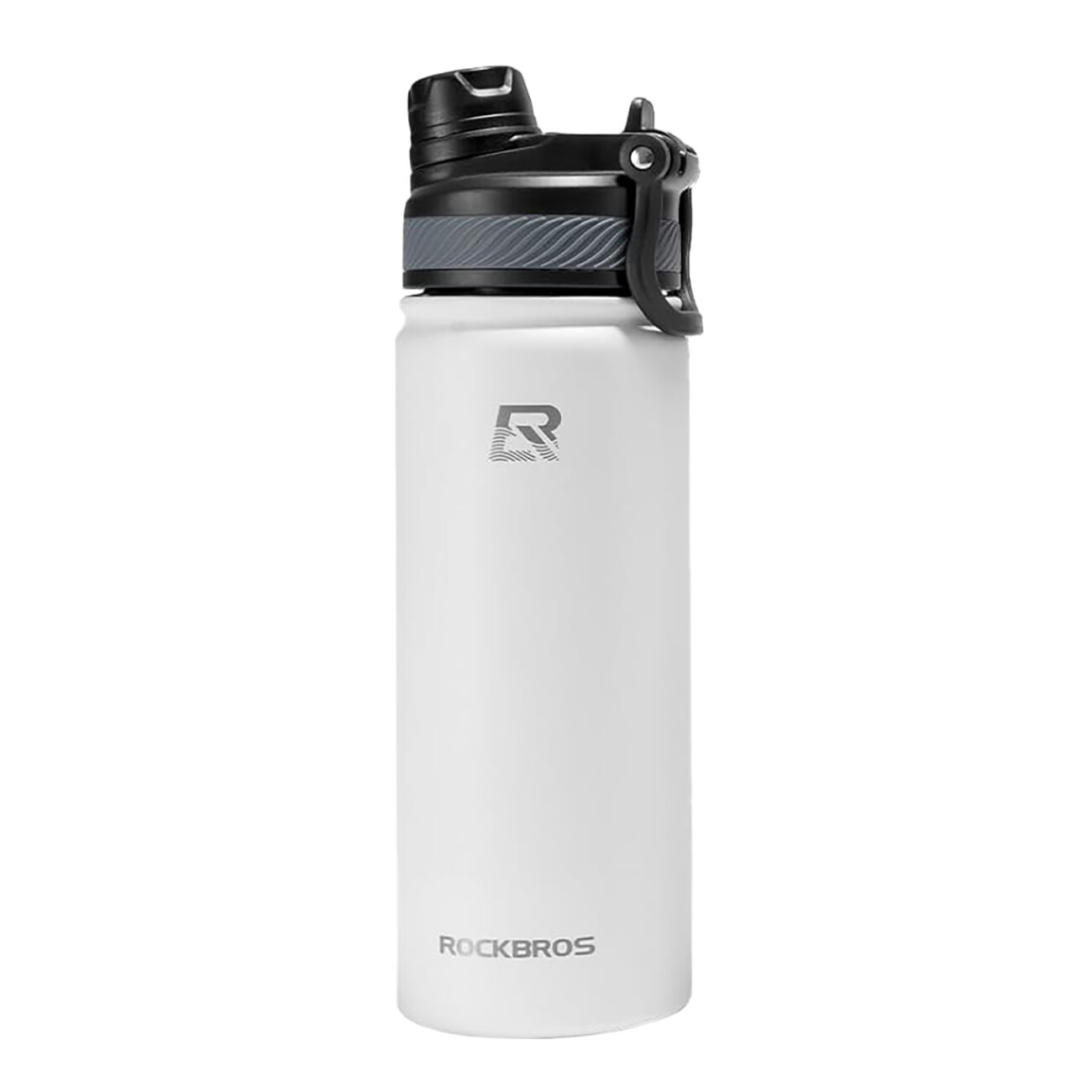 Rockbros 35210029005 lämpöpolkupyöräpullo juomille 550 ml - valkoinen