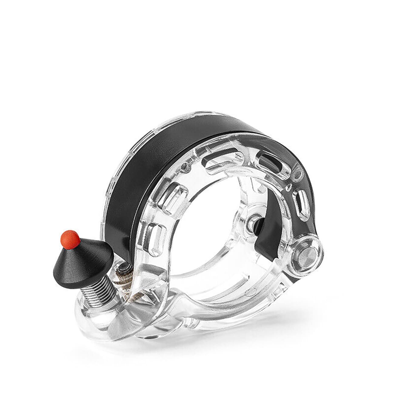 Rockbros 34210028002 Q-muotoinen polkupyöräkello - läpinäkyvä