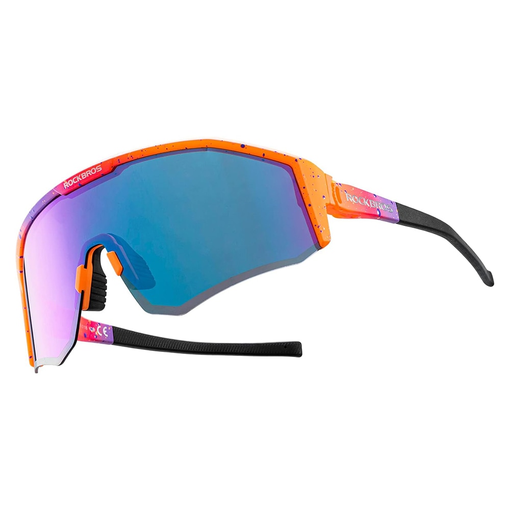 Rockbros SP297 polarisoivat pyöräilylasit - violetti