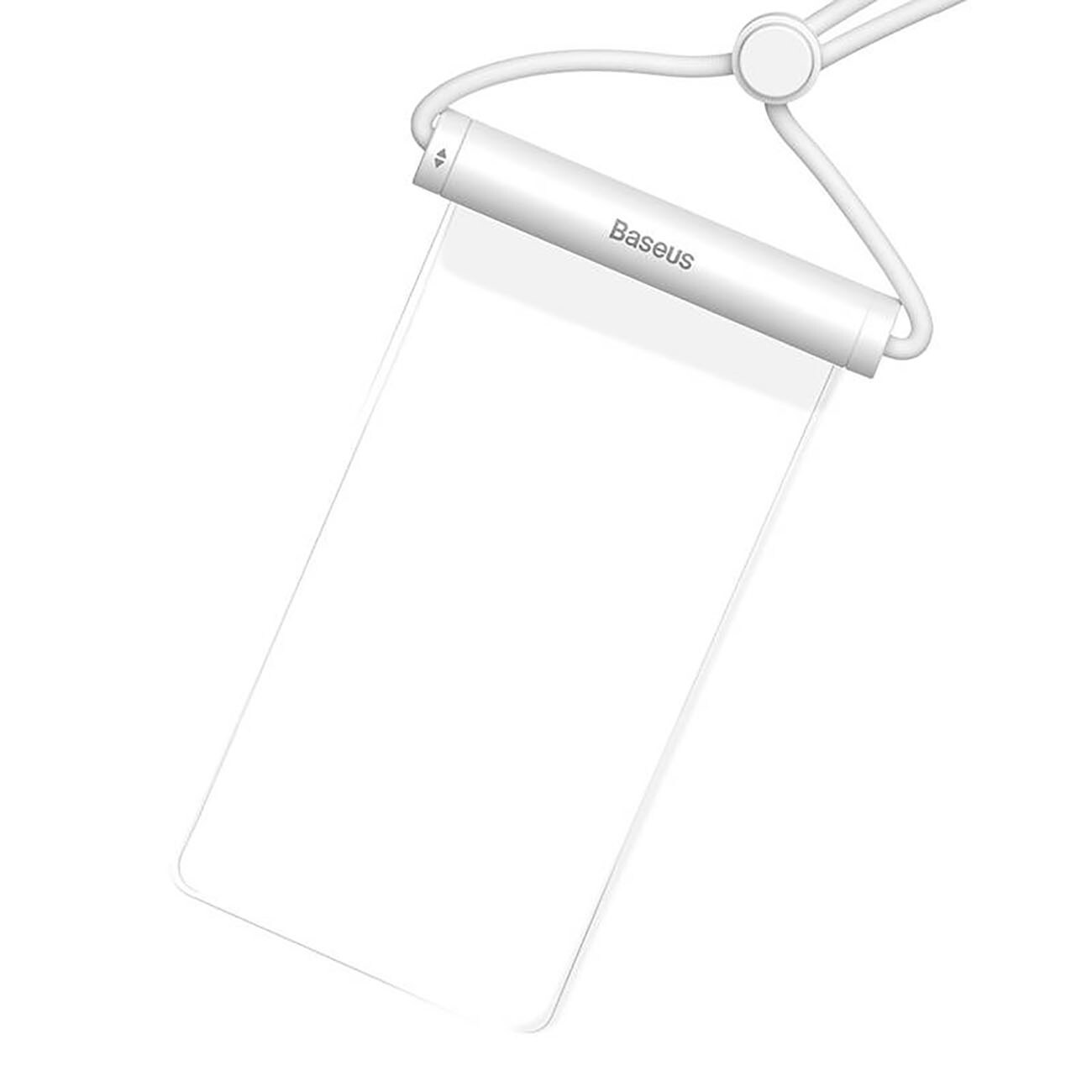 Baseus AquaGlide BS-PC030 kotelo vedenpitävä IPX8 sylinterimäinen lukko - valkoinen