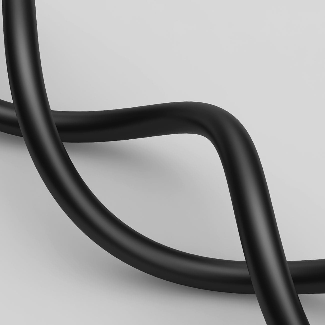 Baseus Nopea litteä Ethernet CAT6 RJ45 verkkokaapeli 1m - musta