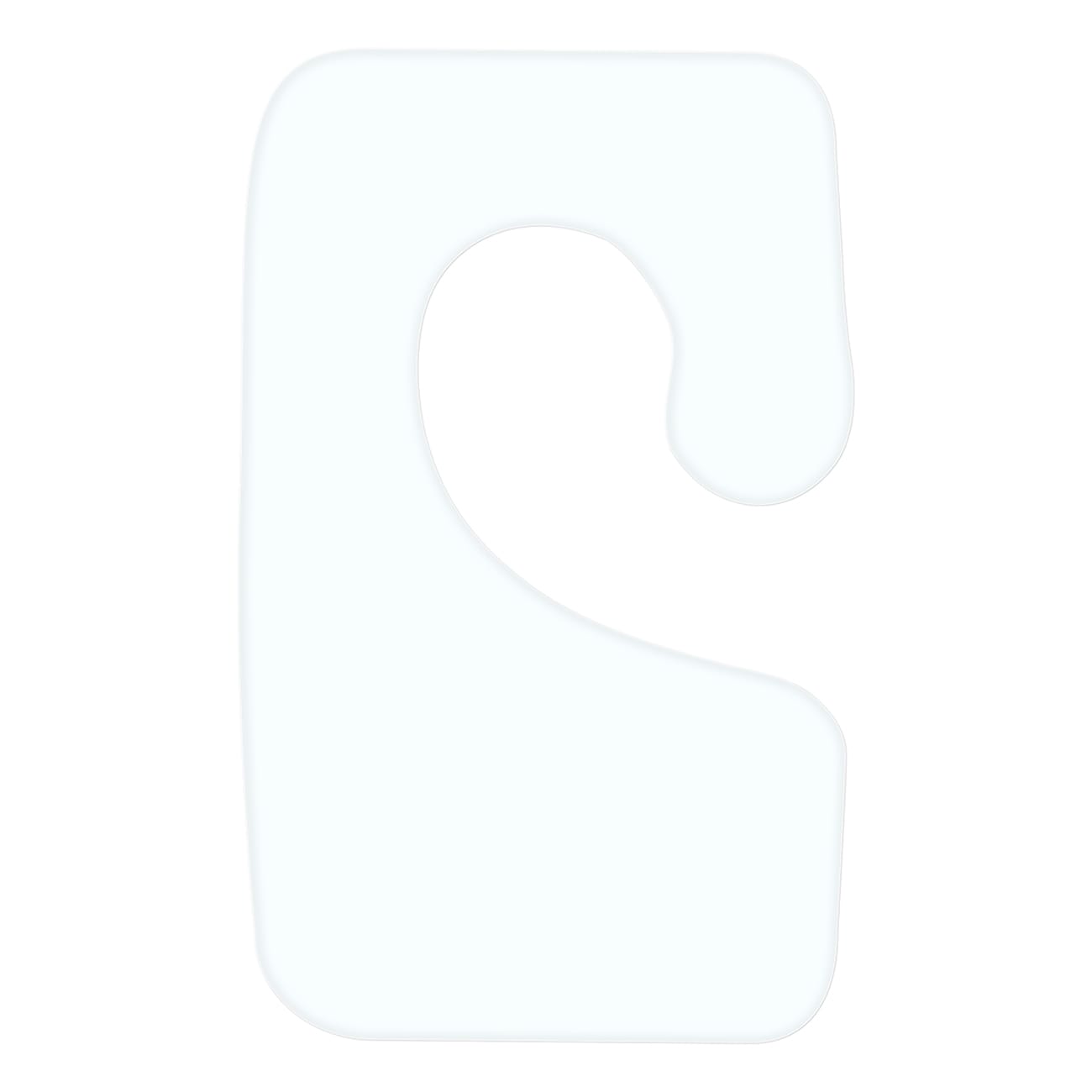 Koukkuripustin 35x22 mm oikea kumiliimalla 1000 kpl/rullaa