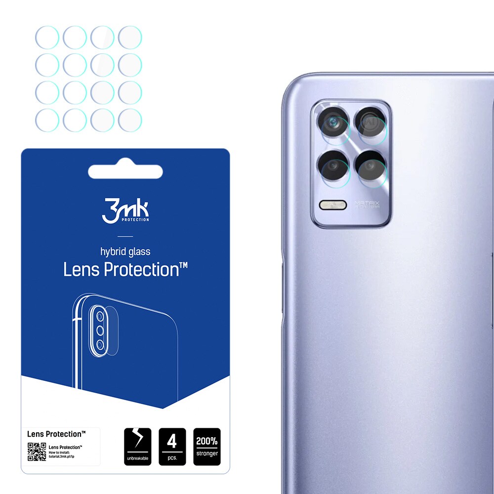 3mk Objektiivin suojaus kameran lasi Realme 8s 5G:lle
