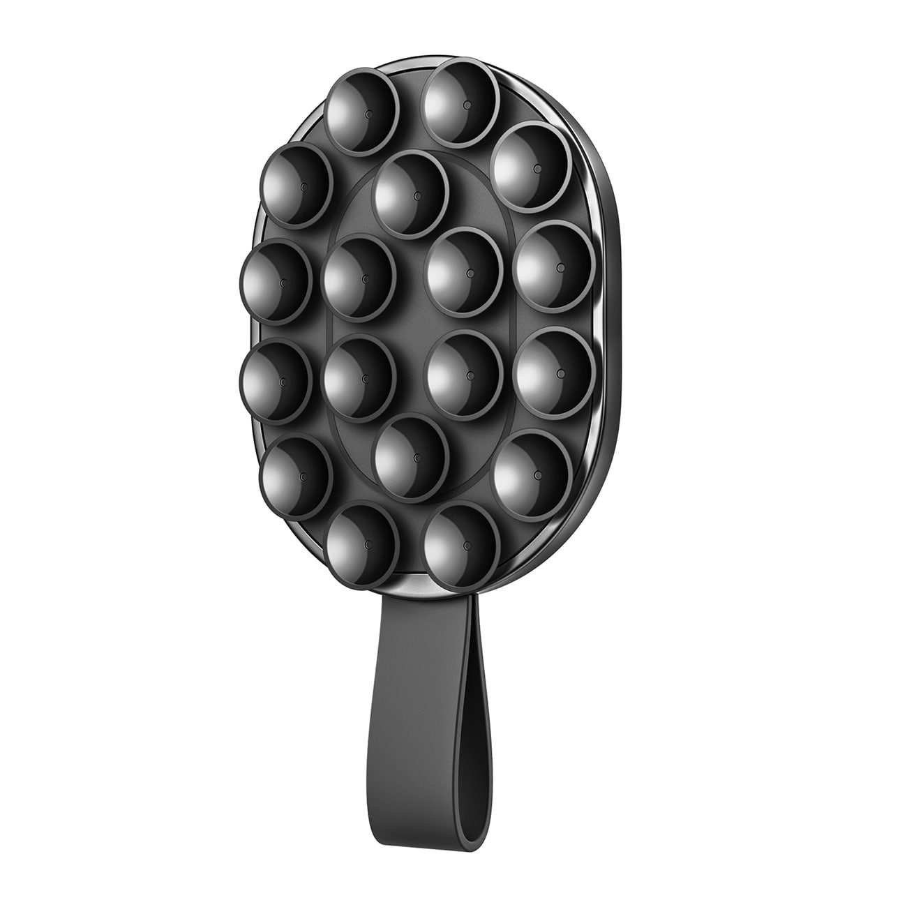 Joyroom JR-ZS393-S magneettiteline imukupeilla 4,7-7" puhelimelle - musta