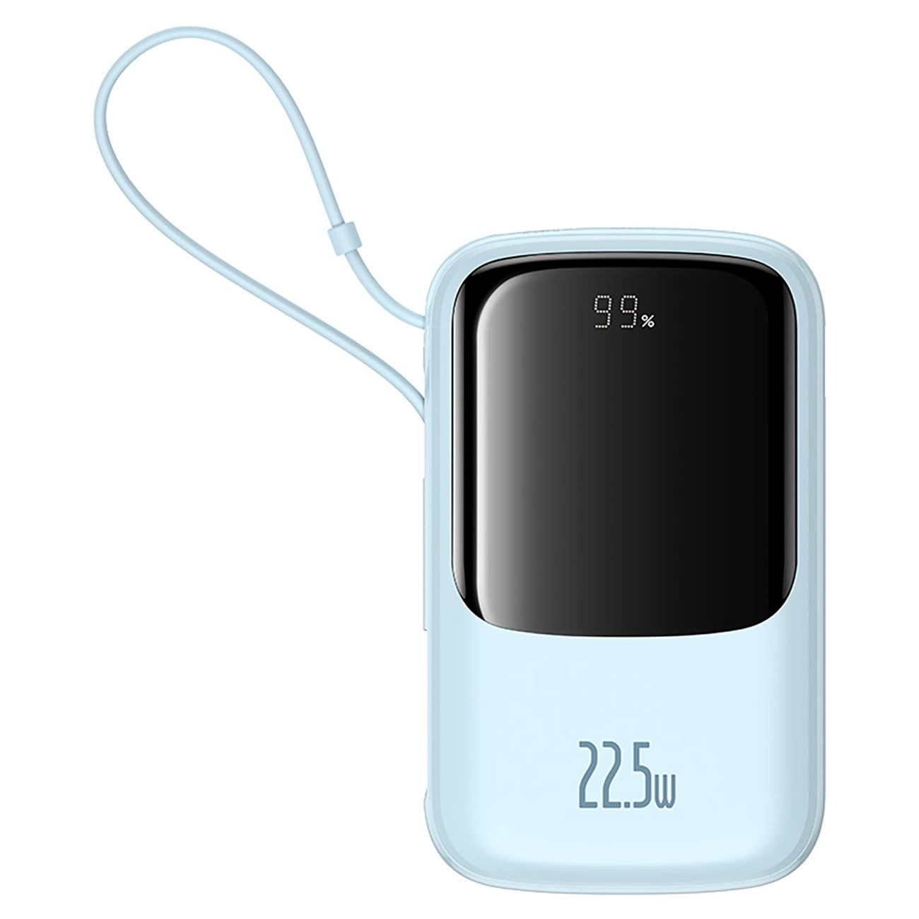 Baseus Qpow Pro+ 22.5W 10000mAh USB-C-virtapankki - sininen - sininen