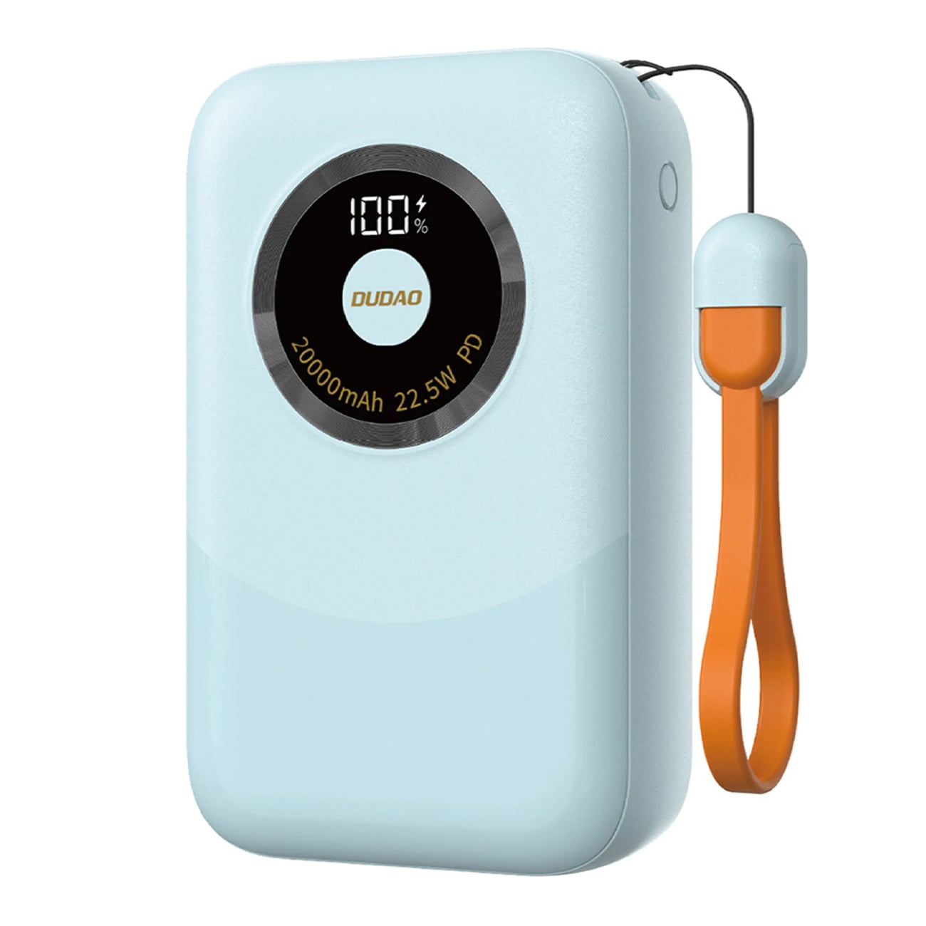 Tehopankki Dudao K21 Mini 10000mAh 22.5W USB-A / USB-C - sininen