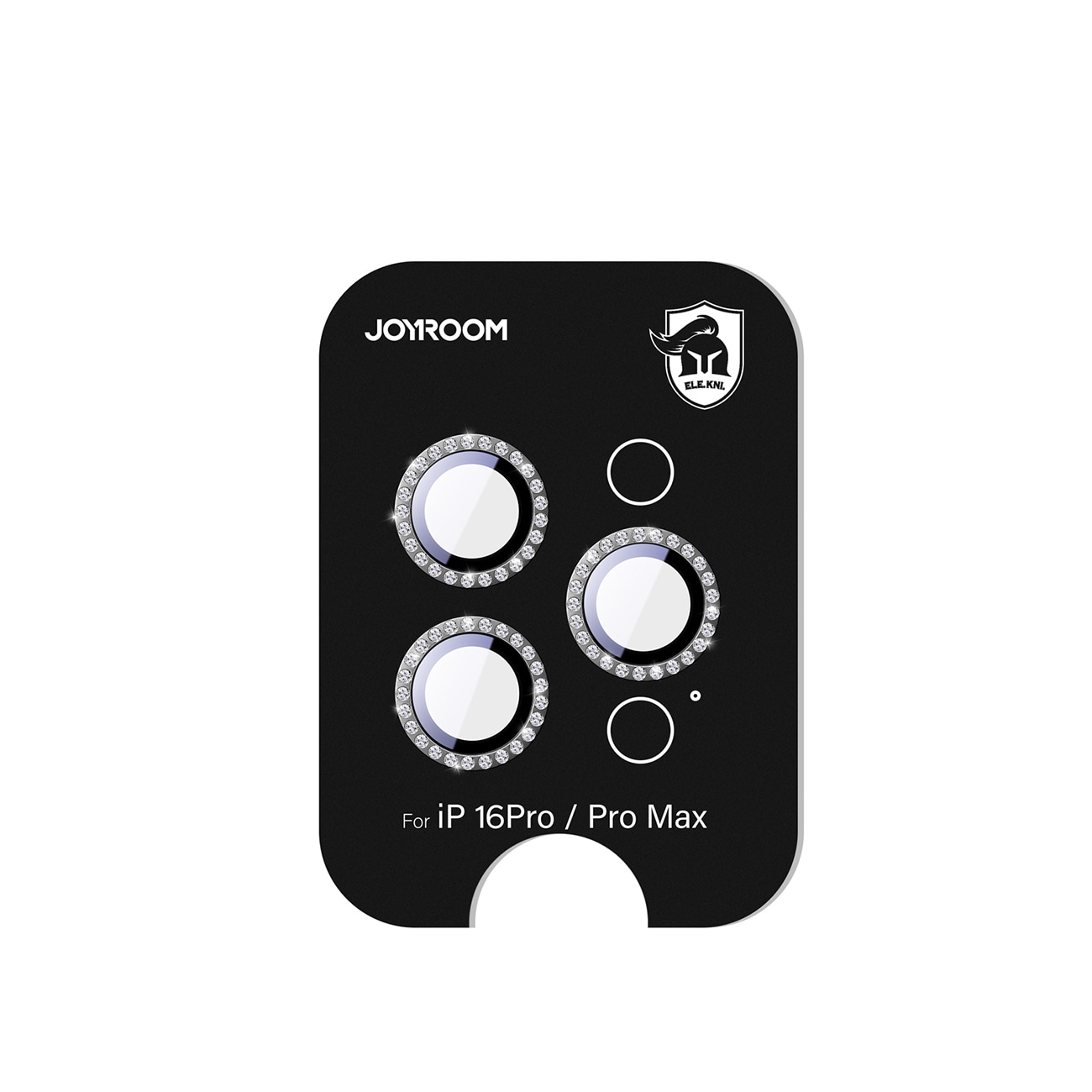 Joyroom JR-MSJ0307 Lasinen näytönsuoja iPhone 16 Pro/16 Pro Max -objektiiveille - Musta