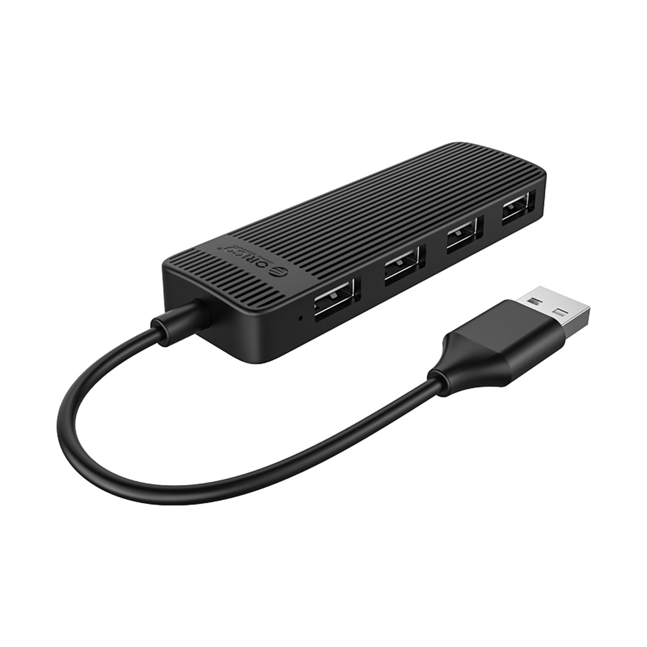 Orico FL02 USB-A keskittimen telakointiasema 4x USB-A 2.0 - musta