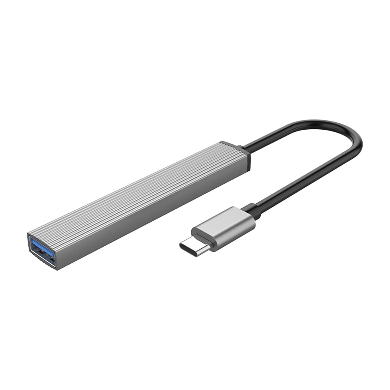 Orico AH-13 USB-C keskittimen telakointiasema 1x USB-A 3.0 + 3x USB-A 2.0 - harmaa