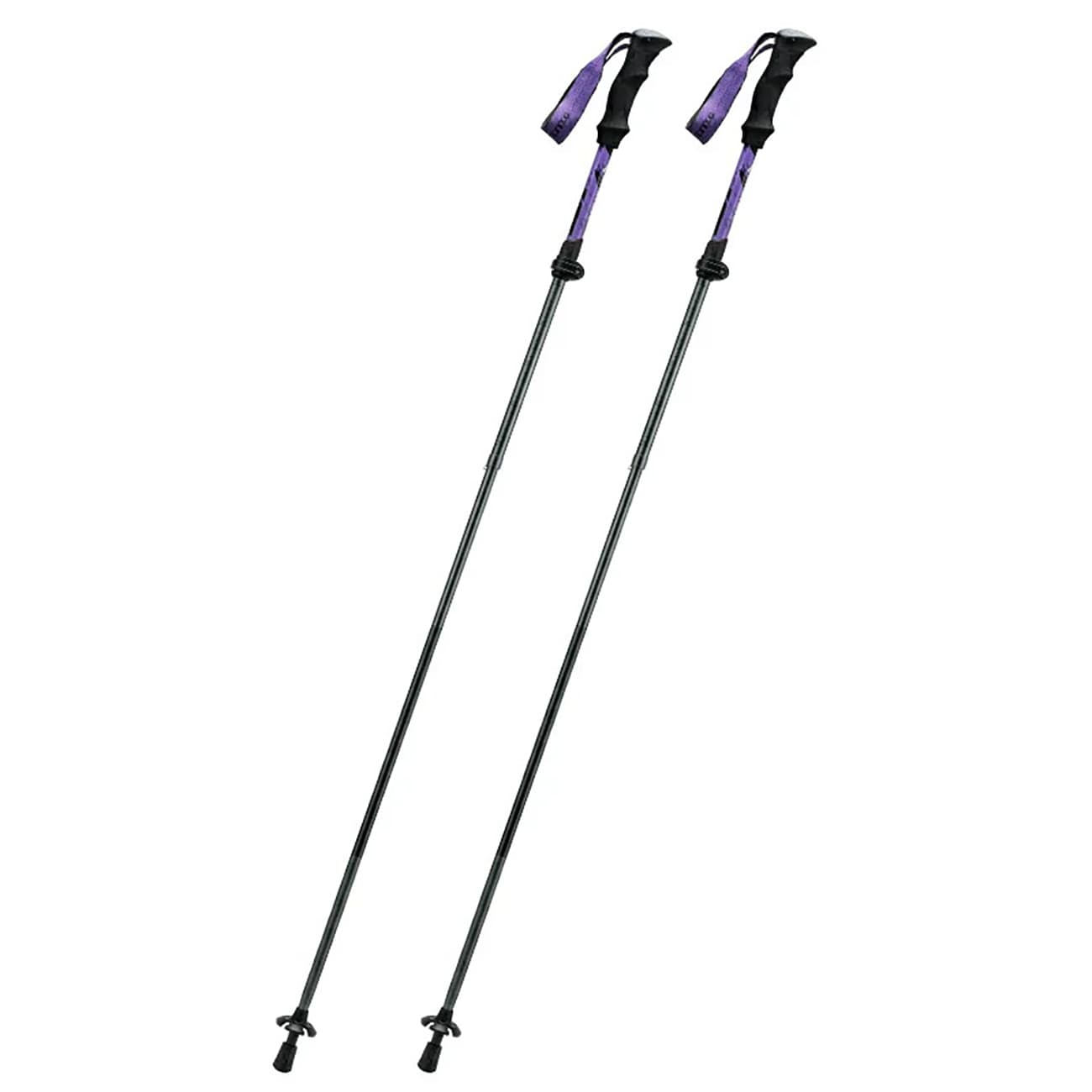 Qunature Nordic Walking vaellussauva Alumiini 110 - 130 cm 1 kpl - Violetti
