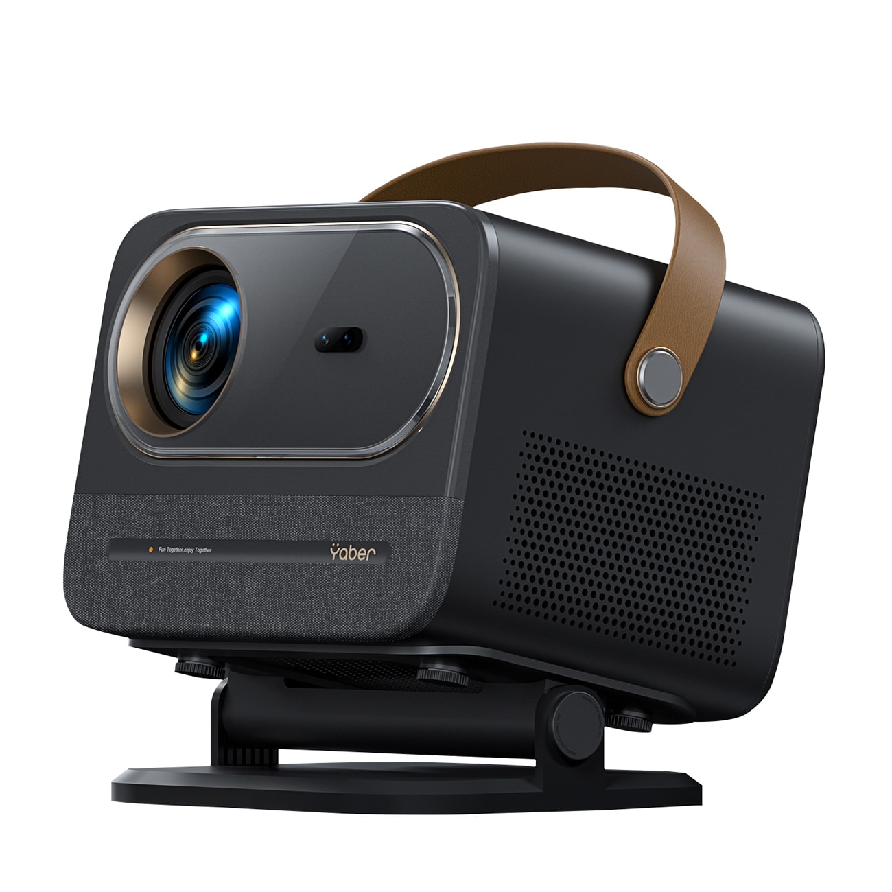 Yaber U12 LCD FullHD 1080p multimediaprojektori stereokaiuttimilla - musta