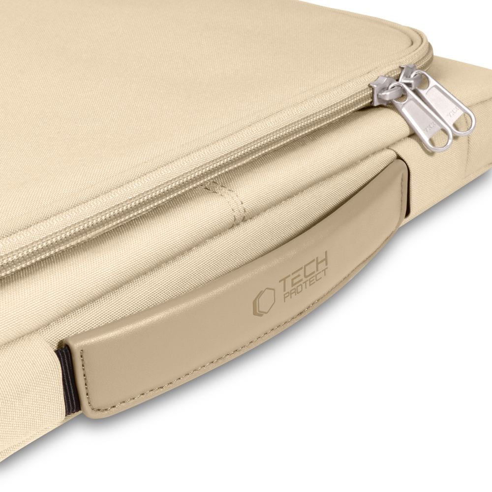 Tech-Protect Basic laukku 15-16" kannettavalle tietokoneelle - beige