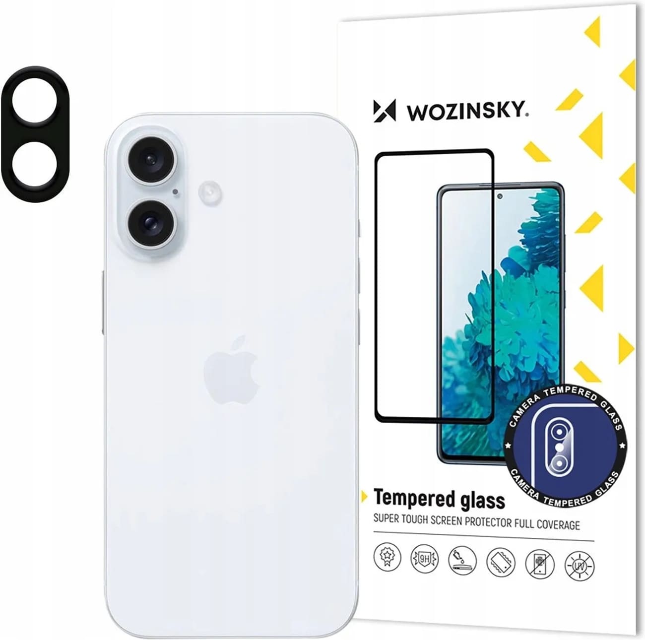 Wozinsky Full Camera Glass karkaistu lasi koko kameralle iPhone 16e