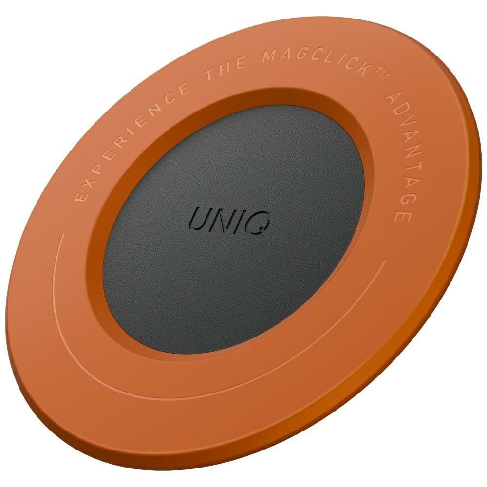 Uniq SnapMount itseliimautuva magneettikiinnike - oranssi ja musta
