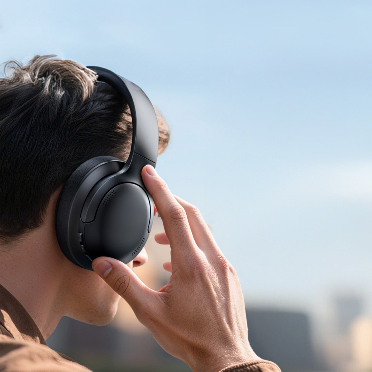 Baseus Bass BH1 Lite langattomat Bluetooth 6.0 -kuulokkeet - musta