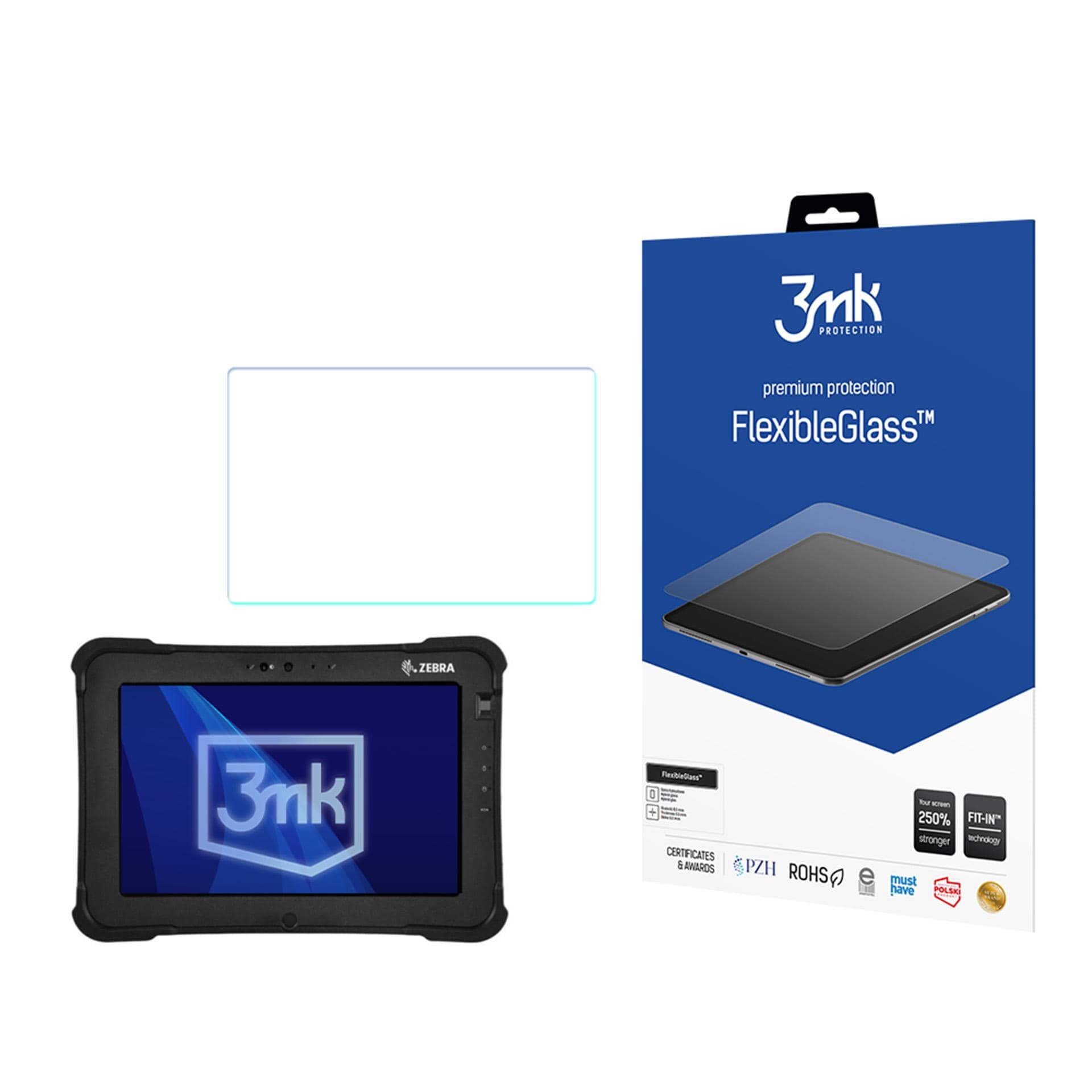 Hybridilasi 3mk FlexibleGlass Zebra XSlate L10:lle