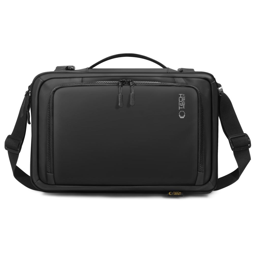 Tech-Protect Defender S50 reppu Ryanairille ja Wizzarille, 20L kannettava tietokone - musta
