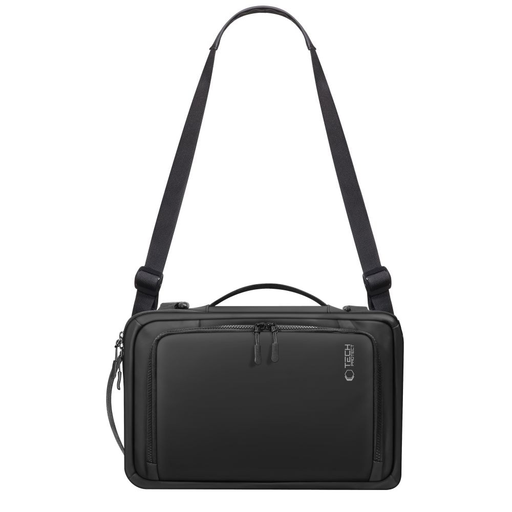 Tech-Protect Defender S50 reppu Ryanairille ja Wizzarille, 20L kannettava tietokone - musta