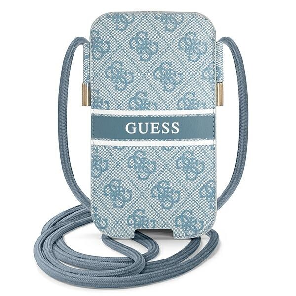 Guess Käsilaukku GUPHL4GDBL 6.7" sininen/sininen kovakotelo 4G Stripe