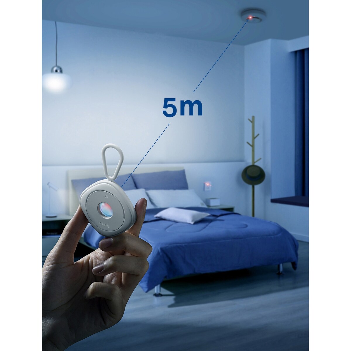 Baseus Heyo piilokamerailmaisin musta (FMHY000001)