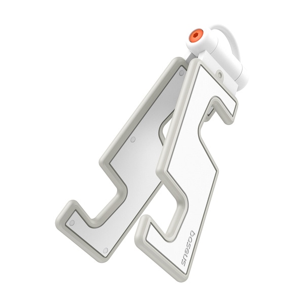 Baseus Kannettava kokoontaitettava puhelinteline - valkoinen