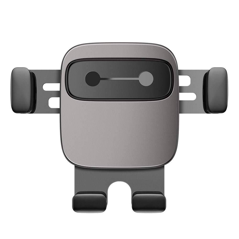 Baseus Cube SUYL-FK01 painovoimainen puhelimen pidike 4.7-6.6" auton tuuletusaukkoon - musta