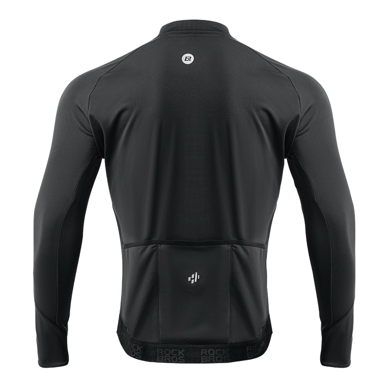 Rockbros 15400002002 Pitkähihainen syksy/talvi Pyöräily Jersey M - Musta