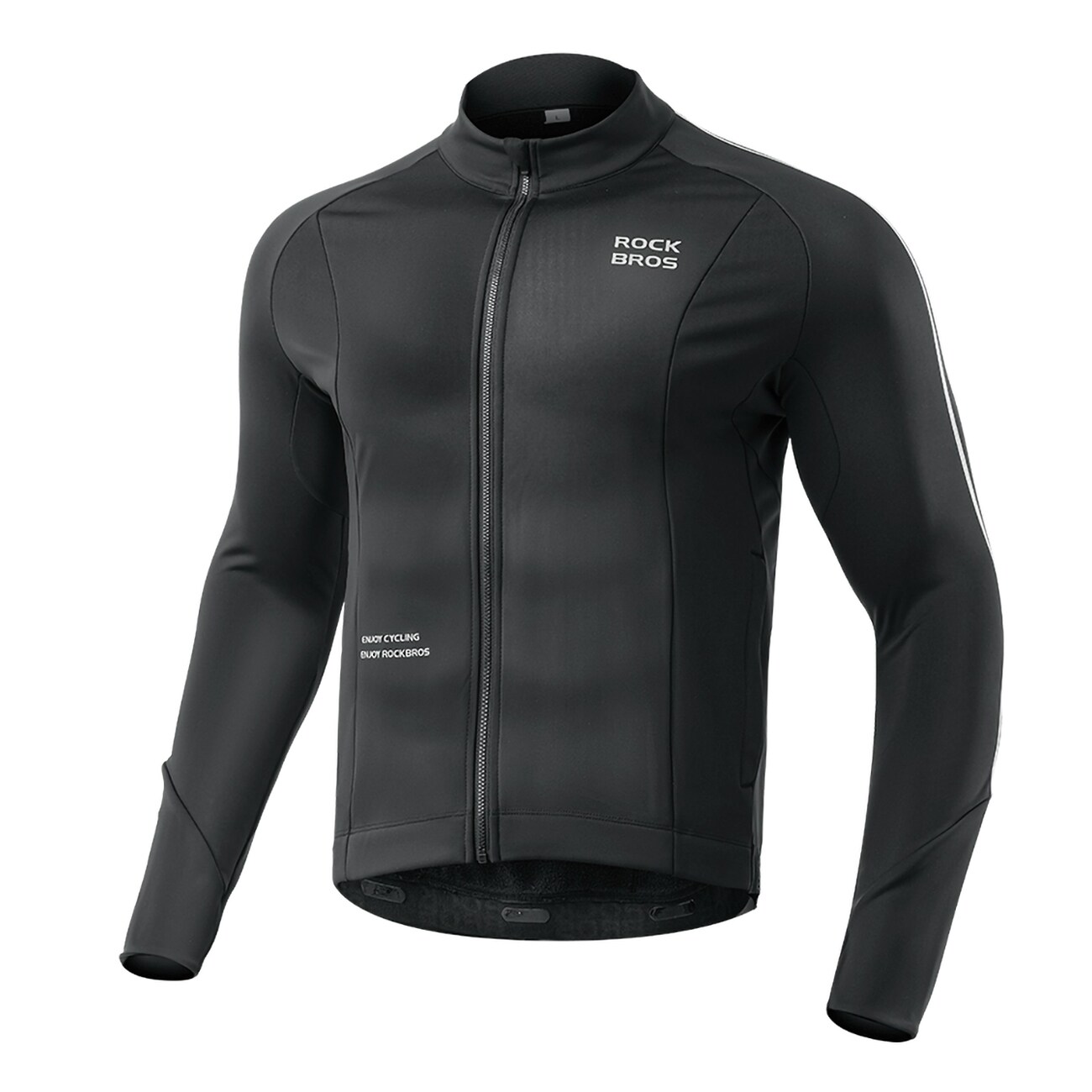 Rockbros 15400002004 Pitkähihainen syksy/talvi Pyöräily Jersey XL - Musta