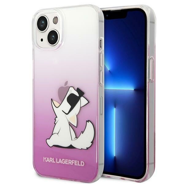Karl Lagerfeld KLHCP14MCFNRCPI iPhone 14 Plus 6.7" hardcase pink Choupette Fun