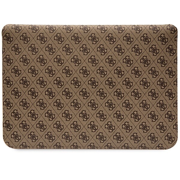 Guess 4G Stripe Metal Logo -kotelo 14" kannettavalle tietokoneelle - ruskea
