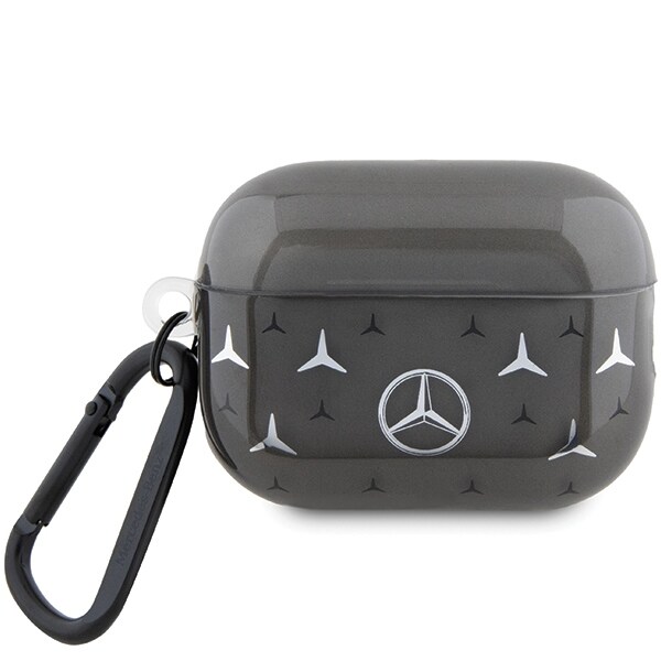 Mercedes MEAP28DPMGS AirPods Pro 2 (2022/2023) suojakuori musta Suuri tähtikuviointi