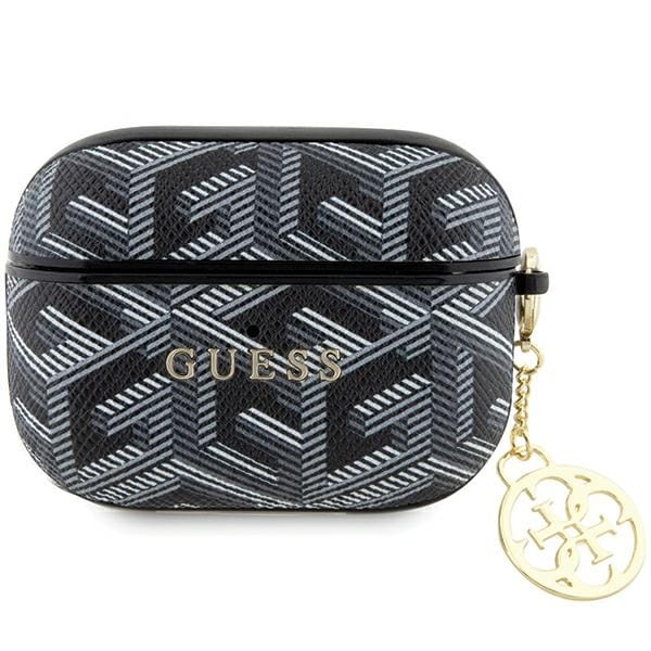 Guess GUAPPGCE4CK kotelo AirPods Pro - musta GCube viehätysvoima