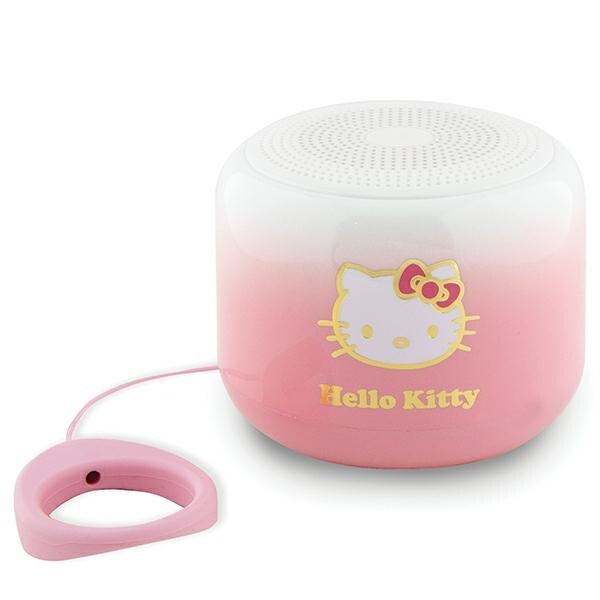 Hello Kitty Electroplate Gradient Bluetooth-kaiutin - vaaleanpunainen