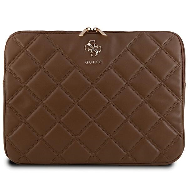 Guess Tikattu 4G-suojus 14" kannettavalle tietokoneelle - ruskea