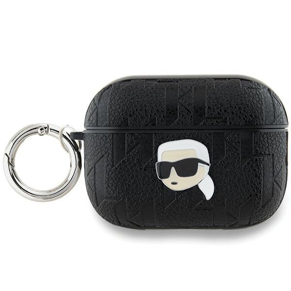 Karl Lagerfeld Monogrammi Karl Head -kotelo AirPods Pro 2 - mustalle - musta