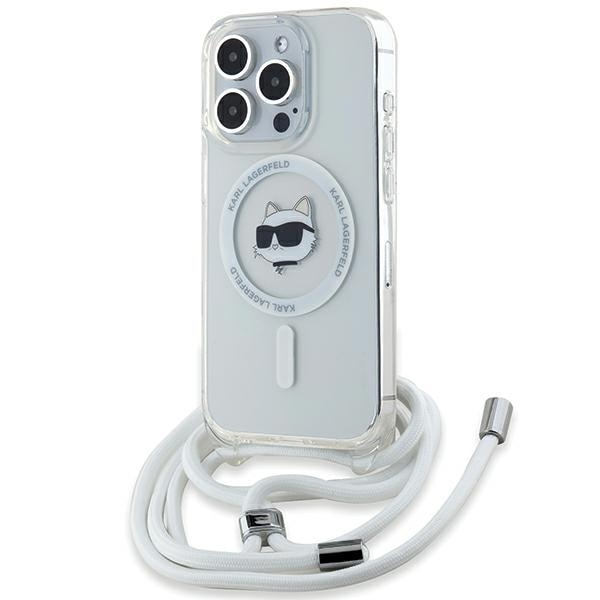 Karl Lagerfeld IML Choupette MagSafe kotelo iPhone 14 Pro Max - läpinäkyvä
