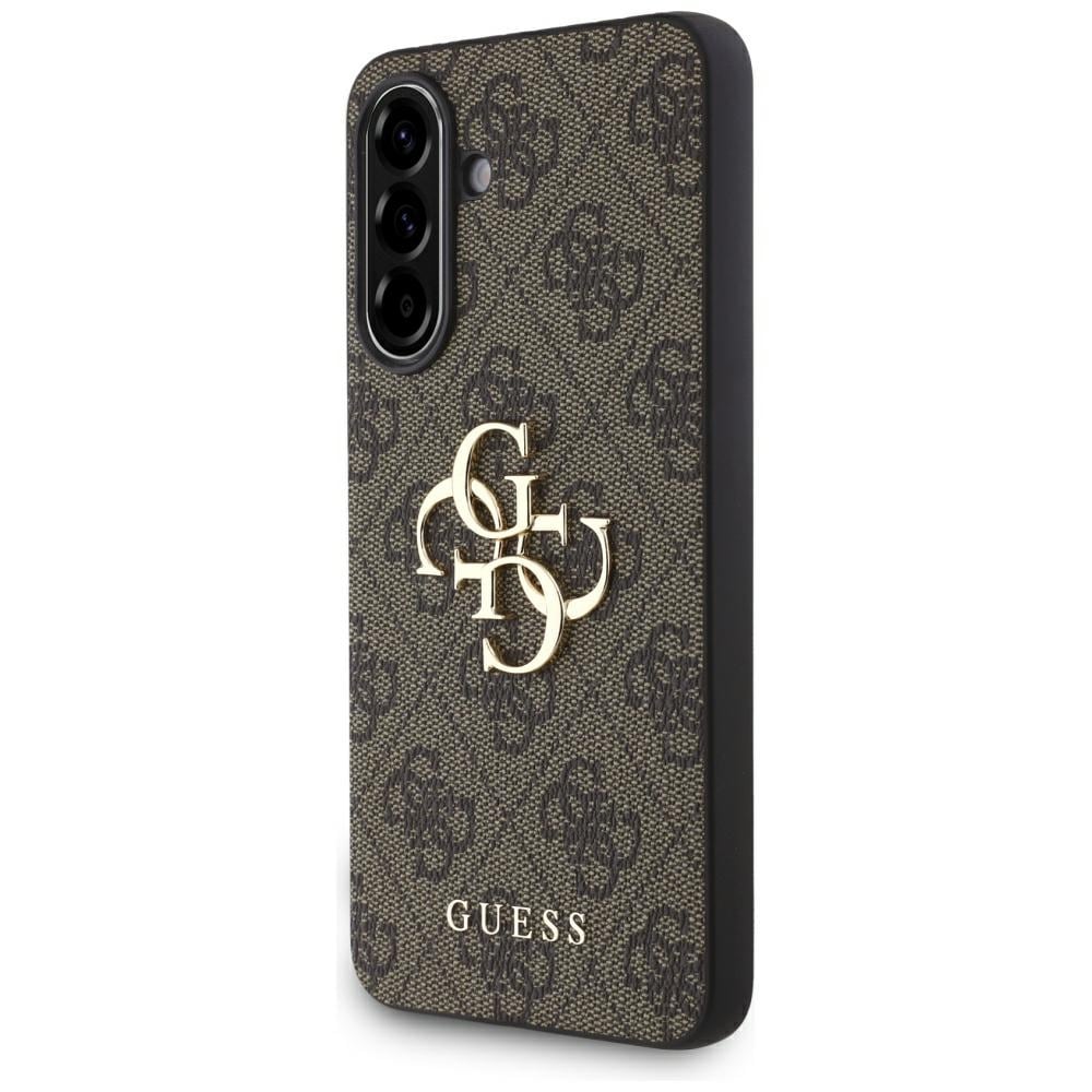 Guess Iso 4G-logo Classic Logo Kotelo Samsung Galaxy A36 - ruskea