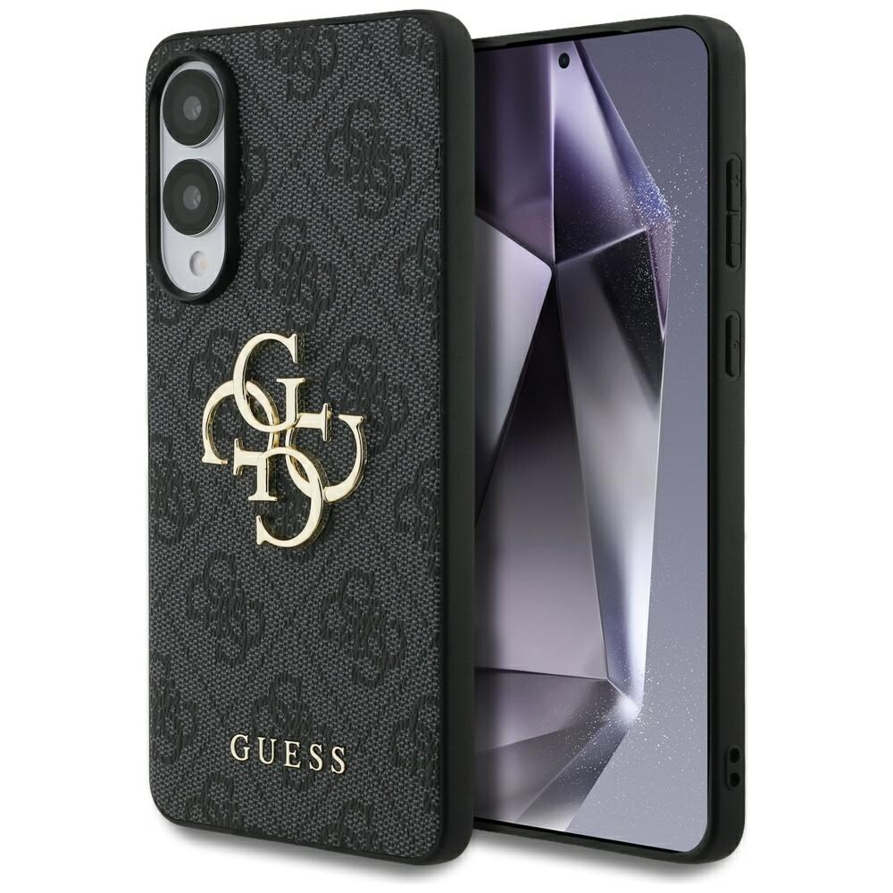 Guess Iso 4G-logo Classic Logo kotelo Samsung Galaxy S25 Edge - mustalle - musta