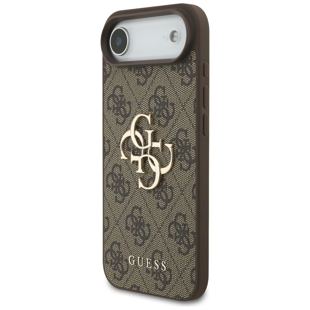 Guess 4G Big Logo Case for iPhone 17 Air - Ruskea