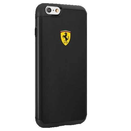 Ferrari Iskunkestävä kotelo iPhone 6 / 6S - musta