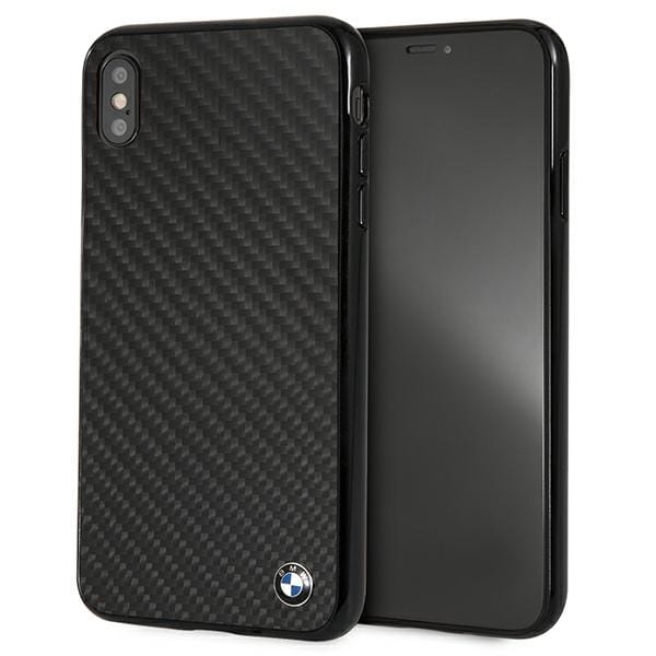 BMW Siganture Carbon kotelo iPhone Xs Maxille - musta